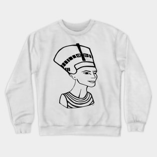 Queen Nefertiti Crewneck Sweatshirt